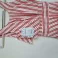 thumbnail image 4 of SHAPECURVE Swimwear Red & White Striped One-Piece Swim Jumpsuit - Full Coverage, Quick-Dry Fabric, Tummy Control, 4 of 6