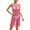 Rose, variant on Women's Light Dress Cover Up Sheer Hollow Out Beach Cover Up Soft Spring Fitted Sexy Bikini Rose 4-6