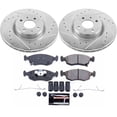 thumbnail image 3 of Power Stop Front Ceramic Brake Pad and Drilled and Slotted Rotor Kit K7168, 3 of 10