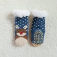 thumbnail image 4 of Girls Socks Trends Slipper Toddler Fuzzy Sock Warm Fleece Non-Slip Ny2 School Uniform Casual Socks 2-4T, 4 of 4