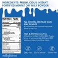 thumbnail image 4 of Milkylicious Non-Fat Dry Milk Powder – 1.25 lbs Jar - Made in USA | Rich Source of Calcium and Protein | Delicious and Healthy – Good for Bakes and Desserts, 4 of 9