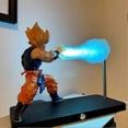 thumbnail image 3 of USB Plug-in Dragon Ball Z Goku Kamehameha Night Light Magnetic Touch Levitating Desk LED Lamp Anime Decor & Gift, 3 of 5