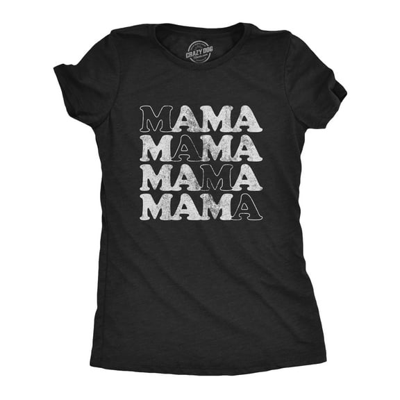 Womens Mama T Shirt Funny Mother's Day Mommy Graphic Mum Novelty Tee Womens Graphic Tees