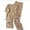 Multicolor, variant on Women Knit Outfits Spring Summer Fashion Clashing Coloured Split Short Sleeves Sweater Tops and Wide Leg Pants Knitted Two Piece Set