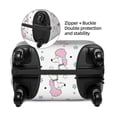 thumbnail image 4 of Haiem Cute Poodle Dog Luggage Cover Printed Suitcase Covers for Luggage Elastic Washable Suitcase Protector Fits 18-32 Inch Luggage-X-Large, 4 of 9