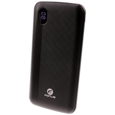 LED Display 10000mAh Power Bank for Samsung Galaxy Z Flip5/Flip4/Flip 3 5G - Backup Battery Portable Charger Slim 2-Port USB 1-Port USB-C for Galaxy Z Flip5/Flip4/Flip 3 5G