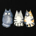 thumbnail image 2 of CafePress - Three 3 Cats Maternity Dark T Shirt - Maternity Dark T-Shirt, 2 of 3