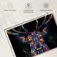 thumbnail image 6 of Elephant Stock Deer Color Grunge Wall Art - Horizontal Canvas Wall Art - Living Room Wall Decor - Animal Canvas - Brown And Orange Decor - 12" x 8", 6 of 8