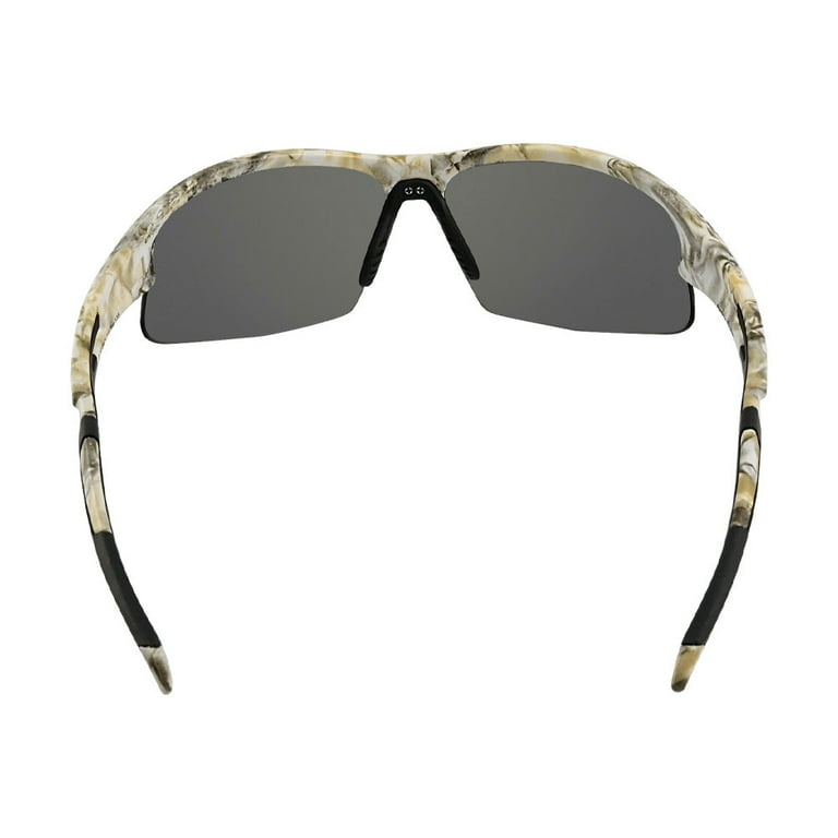 Safety Vu+Outdoors Safety Glasses in Semi Frame White with