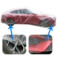 thumbnail image 2 of Disposable Car Cover for Automobiles All Weather Waterproof, Outdoor Cover Sun Rain Protections, with Elastic Band XL, 2 of 4