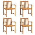 thumbnail image 3 of vidaXL 5 Piece Patio Dining Set Solid Wood Acacia, 3 of 5