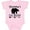 AD-Pink, variant on Inktastic Grammy Lil Bear Grandson Boys Baby Bodysuit