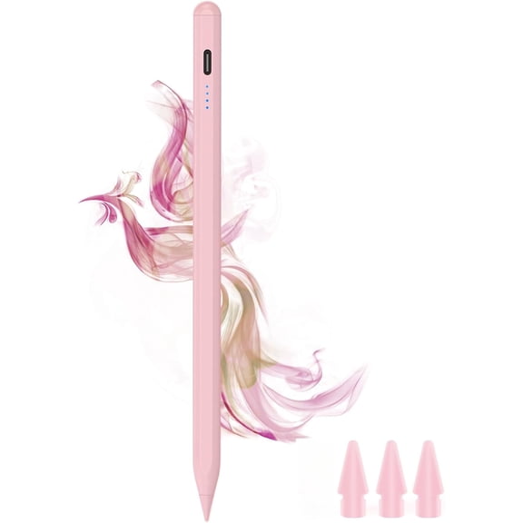 Stylus Pen for iPad – Fast Charging Pencil with Palm Rejection & Tilt, Compatible with iPad Pro/Air/Mini 2018–2025 for Drawing, Writing, Note Taking