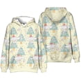 thumbnail image 4 of MINISO-Sudadera con capucha de Hello Kitty para mujer, suéter de manga larga con estampado navideño en 3d, ropa encantadora, 4 of 4