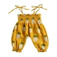 thumbnail image 2 of Combinaison Sans Manches Bébé Fille Imprimé Floral Jaune Ananas 0-6 Mois, 2 of 6