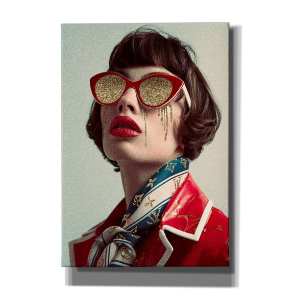 Epic Graffiti 'Royal Lady' by Svetlana Aleynikova Canvas Wall Art, 18" x 26"