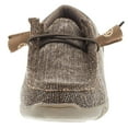 thumbnail image 2 of Roper Footwear Boys Kids Roper Chillin  Canvas Casual Shoe 9 Brown, 2 of 5