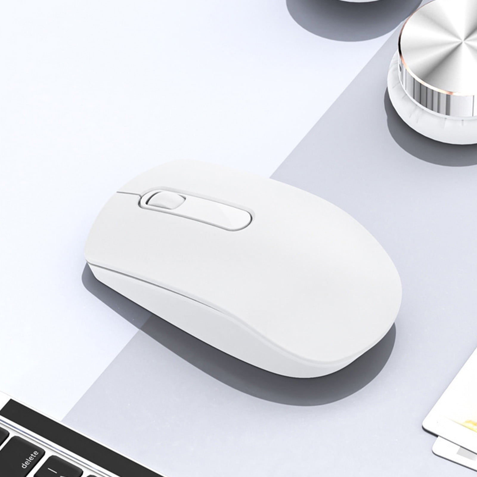 JilgTeok 5 Packs Bluetooth Wireless Mouse 1200 DPI Rechargeable Type C Gaming Office Computer Mouse for PC Mac Laptop