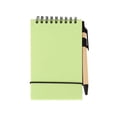 thumbnail image 1 of Mini Blank Pocket Notebook Small Spiral Notepad Portable Plain Writing Journal Thick Blank Paper Top Spiral Memo Pad With Pen Lightweight Home Office Daily Note Taking 3.62x5.83 inch 100 Pages, 1 of 9
