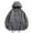 Dark Gray, variant on Men's Cargo Jackets Plus Size Fashion Zipper Lightweight Sunscreen Hooded Coat Outwear Blouse Tops with Pockets