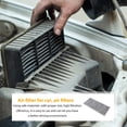 thumbnail image 3 of UPOUART Air Conditioning Vent Filters Assorted Color 2Pcs 10.22X4.52X0.59Inch, 3 of 8