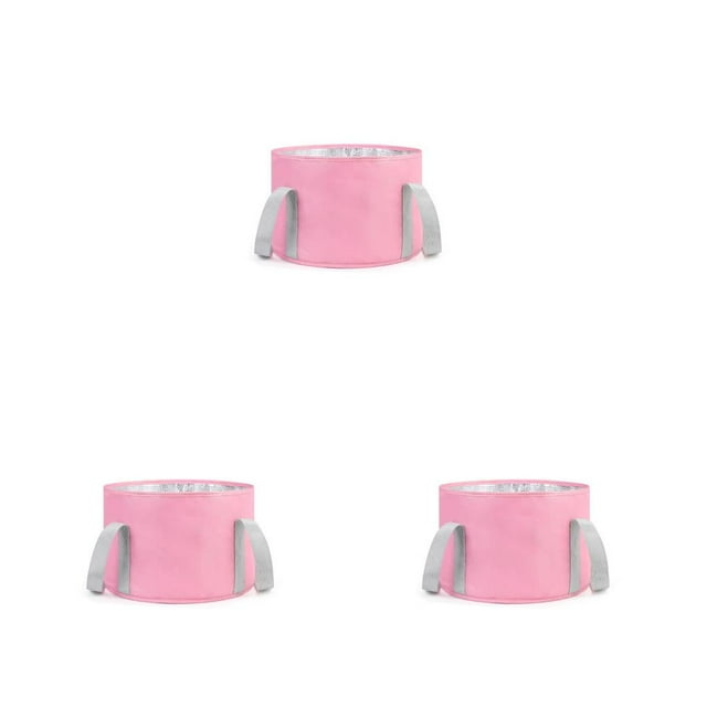 Bolsa portátil para remojo de pies Minnieouse plegable impermeable
