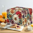thumbnail image 4 of HELLHERO Mandala Print Toaster Cover 4 Slice, Adjustable Waterproof Bread Machine Protector with Drawstring, Dustproof Kitchen Small Appliance Cover, 4 of 8