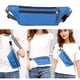 thumbnail image 1 of Bolso de cintura para hombres | Bolsa impermeable de nylon para cinturón, cangurera cruzada – correa ajustable, múltiples bolsillos, cremallera segura | Negro, Gris, Azul, Rosa, Verde, | 22x10x1cm, 1 of 6