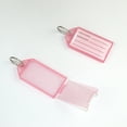 thumbnail image 3 of Ensemble de 10 Porte-Clés Étiquettes, Porte-Clés en Plastique, 3 of 5