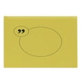 thumbnail image 1 of Yellow and Black Cutting Board, Inspirational Wise Saying in a Circle with Dashed Lines Words Mark, Decorative Tempered Glass Cutting and Serving Board, Large Size, Yellow and Black, by Ambesonne, 1 of 1