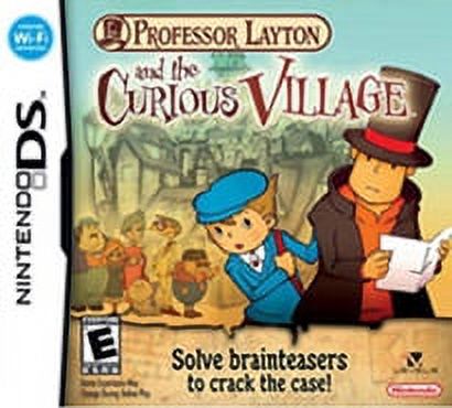 Professor Layton And The Curious Village - Nintendo DS - image 2 of 2