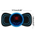 thumbnail image 3 of Neck Pain Relief Mini Neck Cervical Vertebra Massager，3Pcs Portable Shoulder Back Massage Mat，Foot Legs Massage Pain Relief for Men Women Back Pain Relief, 3 of 9