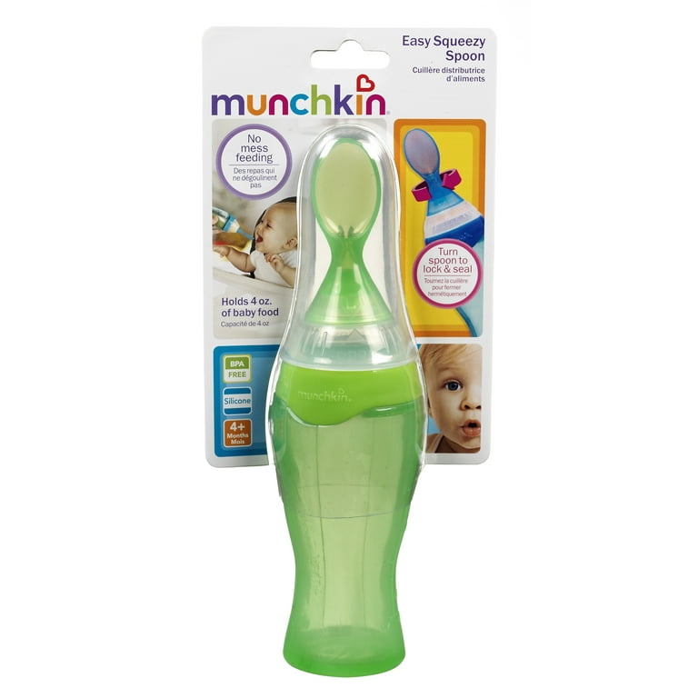 2025年おすすめのアイテム満載 Spoon, Squeezy Easy Munchkin BPA-Free, Vary May Color ベビー食器