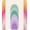Pink, Pattern 4, variant on ODIKA 4'x6' Machine Washable Non-Slip Area Rug, Abstract Floral Motif with Layered Petal Shapes and Subtle Ombre Effect High Traffic Rug, Peach, 138673