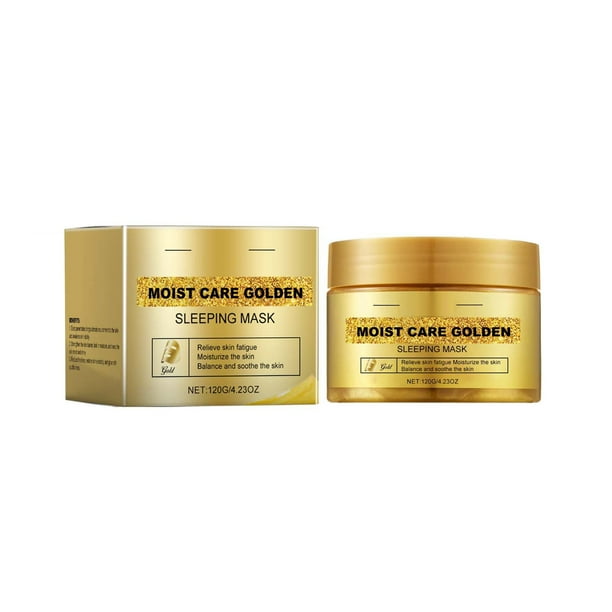 Mascarillas faciales Yellow Tong Mascarilla antiarrugas exfoliante blanqueadora dorada de colágeno