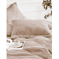 thumbnail image 3 of Funda Duvet Bluelander para Edredon King Size Diseño Rombos Beige, 3 of 5