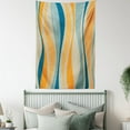 thumbnail image 4 of Vintage Decor Wall Hanging Tapestry, Retro Vibrant Stripes Chic Funky Lines Trendy Design Patterns Abstract Art, Bedroom Living Room Dorm Accessories, 60 X 80 Inches, by Ambesonne, 4 of 5