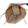 thumbnail image 3 of Jute Tote Bag with Leather Handles - Housewarming, Unisex, Prime-Line - Natural, 3 of 7