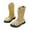 Gold, variant on Kid Girls Boots Arch Support Keep Warm Flat Bottom Casual Fashion Knee Length Fall and Winter Shoes for Girls Gold US 11.5