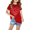 thumbnail image 1 of Crop Tops Mignons, Shorts pour Filles, T-Shirts pour Enfants Manches Courtes T-Shirt Graphique Col Rond Crop Top pour 3-14 Ans Filles et Garçons T-Shirt Tee, Crops Tops pour Enfants, Shorts Garçon Tout-Petit, 1 of 3
