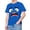 AB74 Blue, variant on Tisuna Blue Cartoon Print Tshirts For Teen Kids Boys Girls Short Sleeve Crew Neck Pullover T Shirt Fashion Cute Youth Child Loose Fit Summer Tops Size 2-3 Years