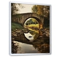 thumbnail image 2 of Designart "Bridges Minimalism Scenery IV" Bridges Floater Framed Wall Decor, 2 of 5