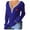 Blue, variant on Sevevn Sweaters for Women Women's Winter Loose Solid Sweater Long Sleeve Round Neck Sweater Top Holiday Gift Finder