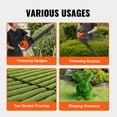 thumbnail image 7 of 26CC Gas-Powered Handheld Hedge Trimmer 23.2-inch Dual-Sided Dual-Action Blade, 180° Rotating Trimming Head, Professional Tool for Shrubs and Low Bushes, 7 of 7