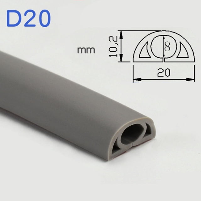 Heavy Duty Floor Cable Protection Cover Floor Cable Cover Rubber Trunking 1M