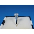 thumbnail image 2 of 2Ct Lab Created Diamond Round Cut Leady Engagement Ring 14K White Gold Plated, 2 of 4
