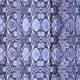 thumbnail image 1 of Ahgly Company Machine Washable Indoor Square Abstract Blue Modern Area Rugs, 6' Square, 1 of 4