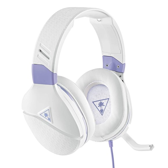 Audifonos Alambricos Turtle Beach Recon Spark - Blanco/Morado - Xbox One