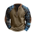 thumbnail image 4 of Dovford Clothing Men, Men'S Vintage Camouflage Print Zip-Up Sweatshirt, Stand Collar Sweatshirt, 4 of 5