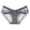 Grey, variant on Womens Seamless Underwear No Show Panties Briefs Soft Stretch Bikini, Size M
